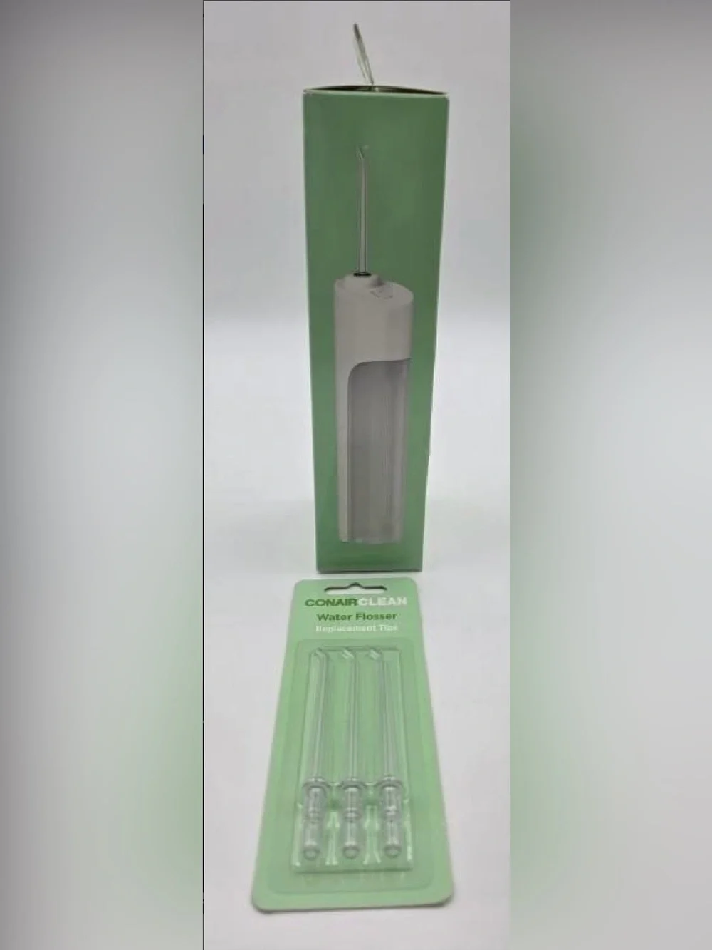 Conair Clean Battery Operated Water Flosser w/ 3 Replacement Tips NIB